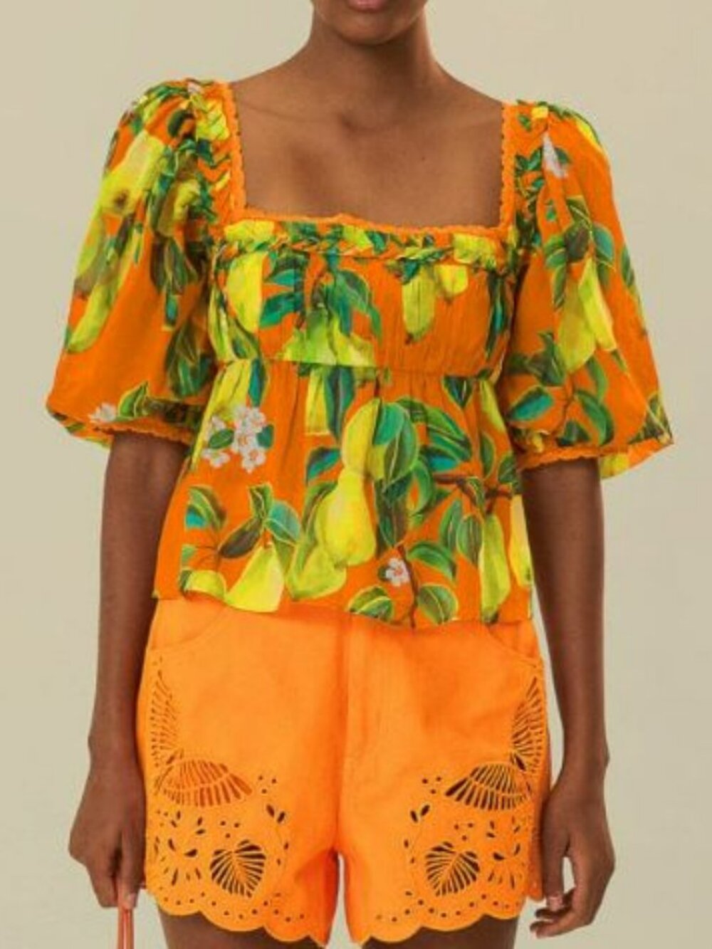 FARM Rio Chic Pears Blouse - Picture 1 of 13